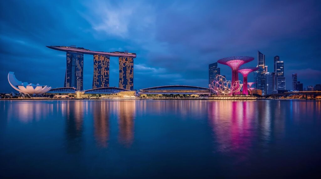 Escorrtinsg In Marina Bay Singapore